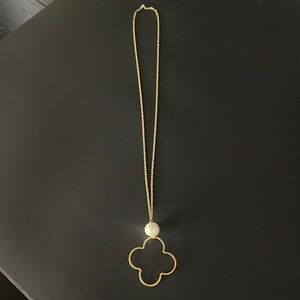 This clover is a good luck charm pair it with jeans or dress.